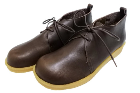 【KOBE DADA CAM-210 ダークブラウン】本革国産カジュアルシューズ